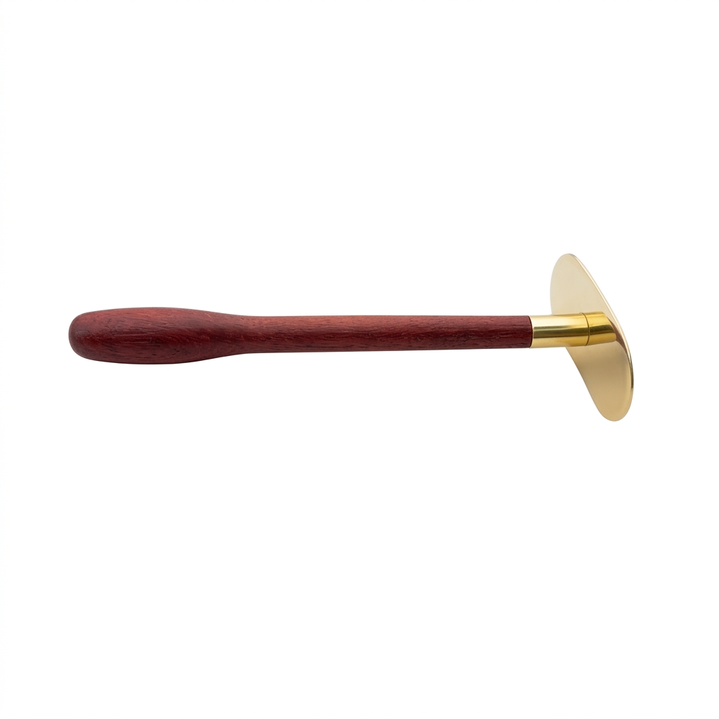 Health Wellness Home Care - Pure Brass Gua Sha Board for