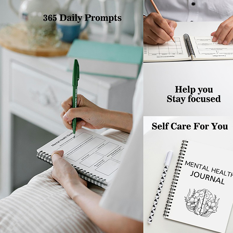 New Mental Health Journal ,Men - Health Wellness Planner ulasan dan harga