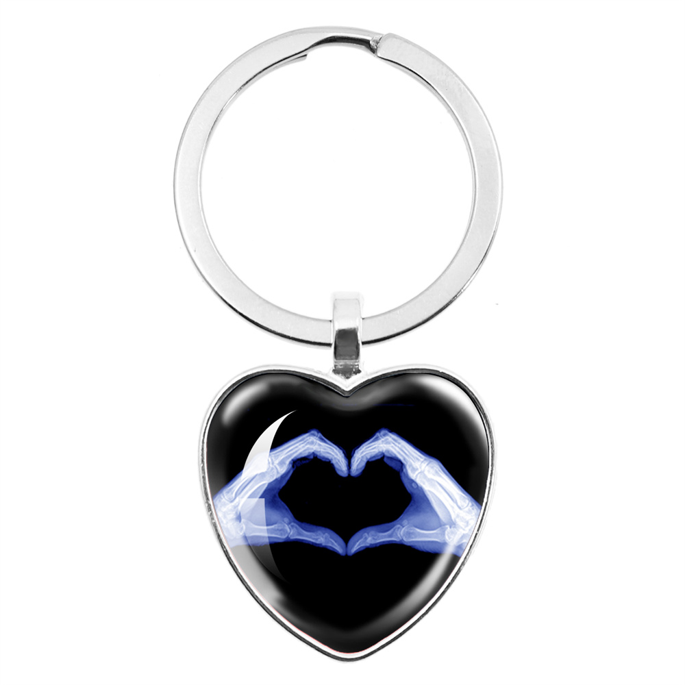X-ray Film Peach Heart Keychai - Xbody Health & Wellness ulasan dan harga