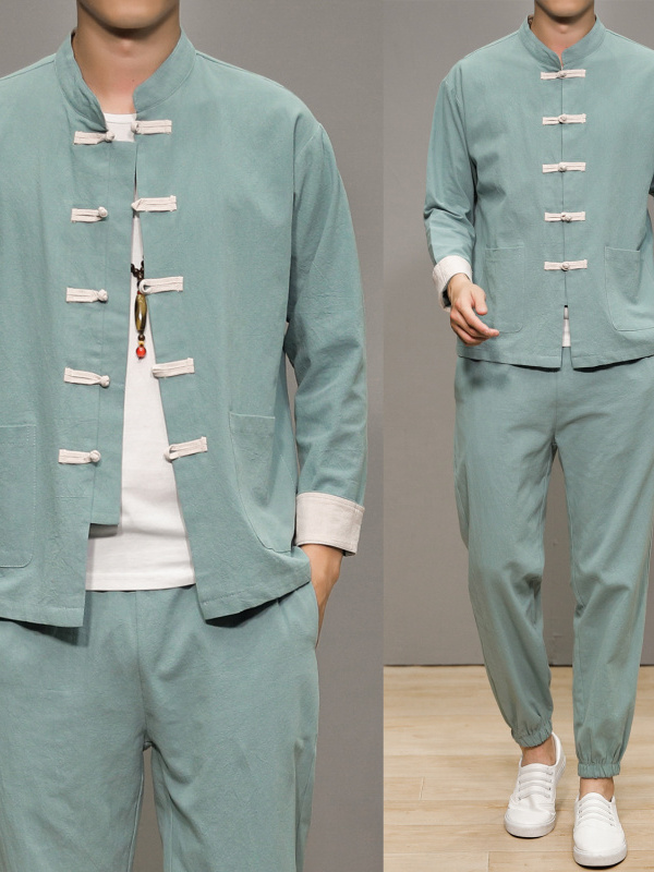 Chinese Style Cotton Linen Tan - Health & Wellness Website ulasan dan harga