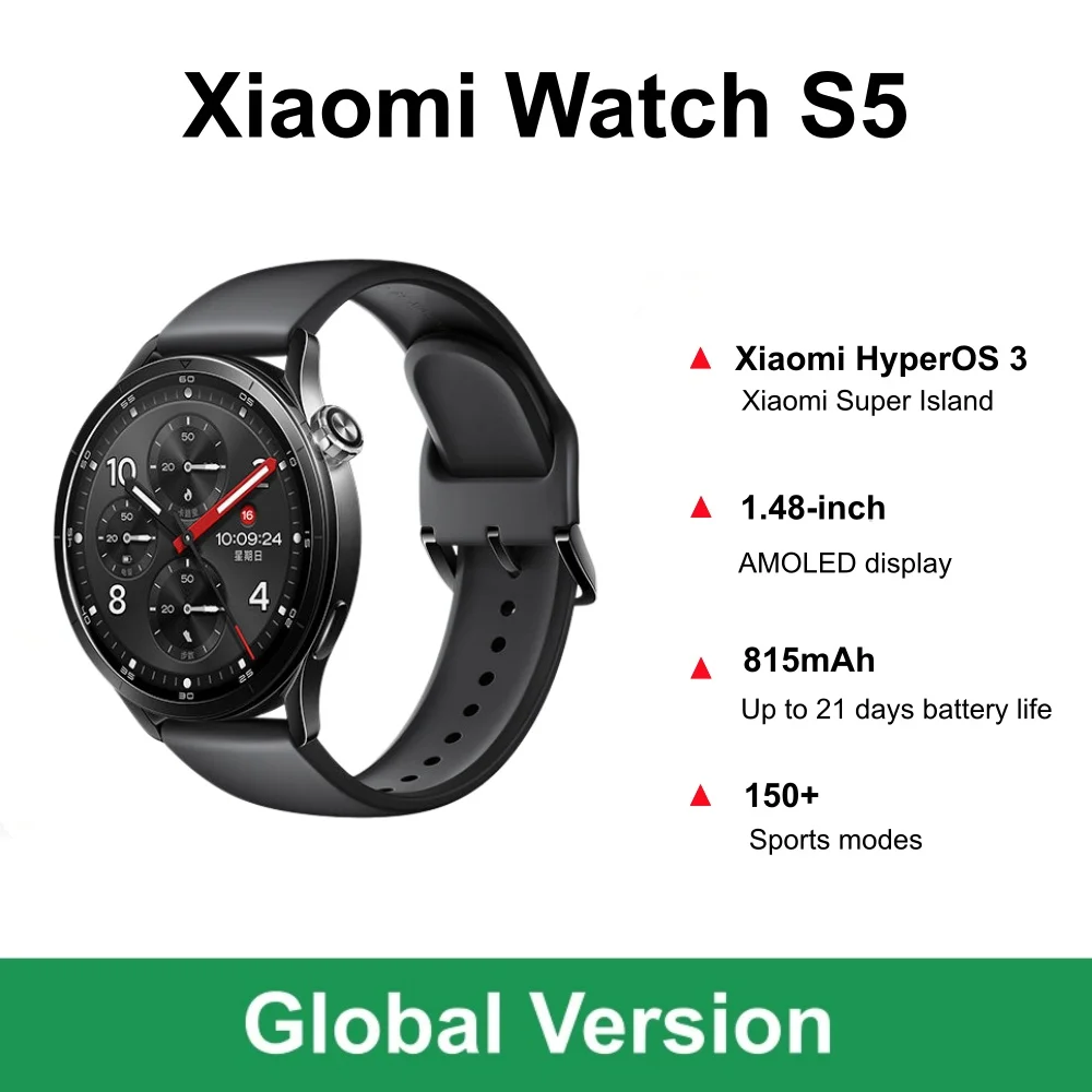 Global Version Xiaomi Watch S5 - Xbody Health & Wellness ulasan dan harga