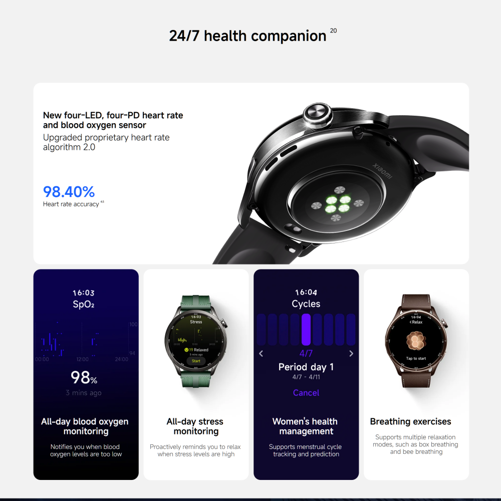 Global Version Xiaomi Watch S5 - Xbody Health & Wellness ulasan dan harga