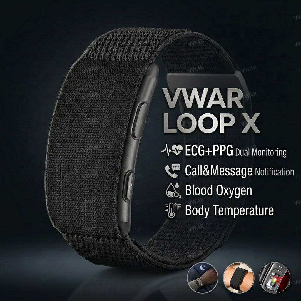 VWAR LOOP X ECG Smart Bracelet - Xbody Health & Wellness ulasan dan harga